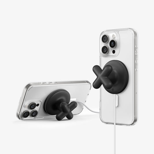 AMP10137 - O-Mag Charging Grip (MagFit) | OM107 in Black showing back with grip