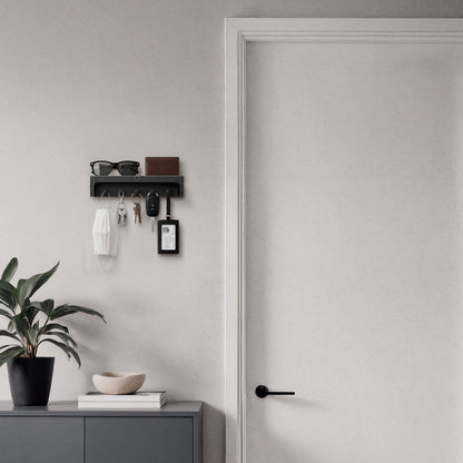 AAHP10161 - Organizer Hook Key Holder showing attach on the wall