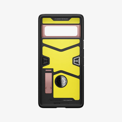 ACS03463 - Pixel 6 Pro Case Tough Armor in rose gold showing the inside of case