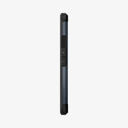 ACS04480 - Pixel 6a Case Tough Armor in metal slate showing the side with volume controls
