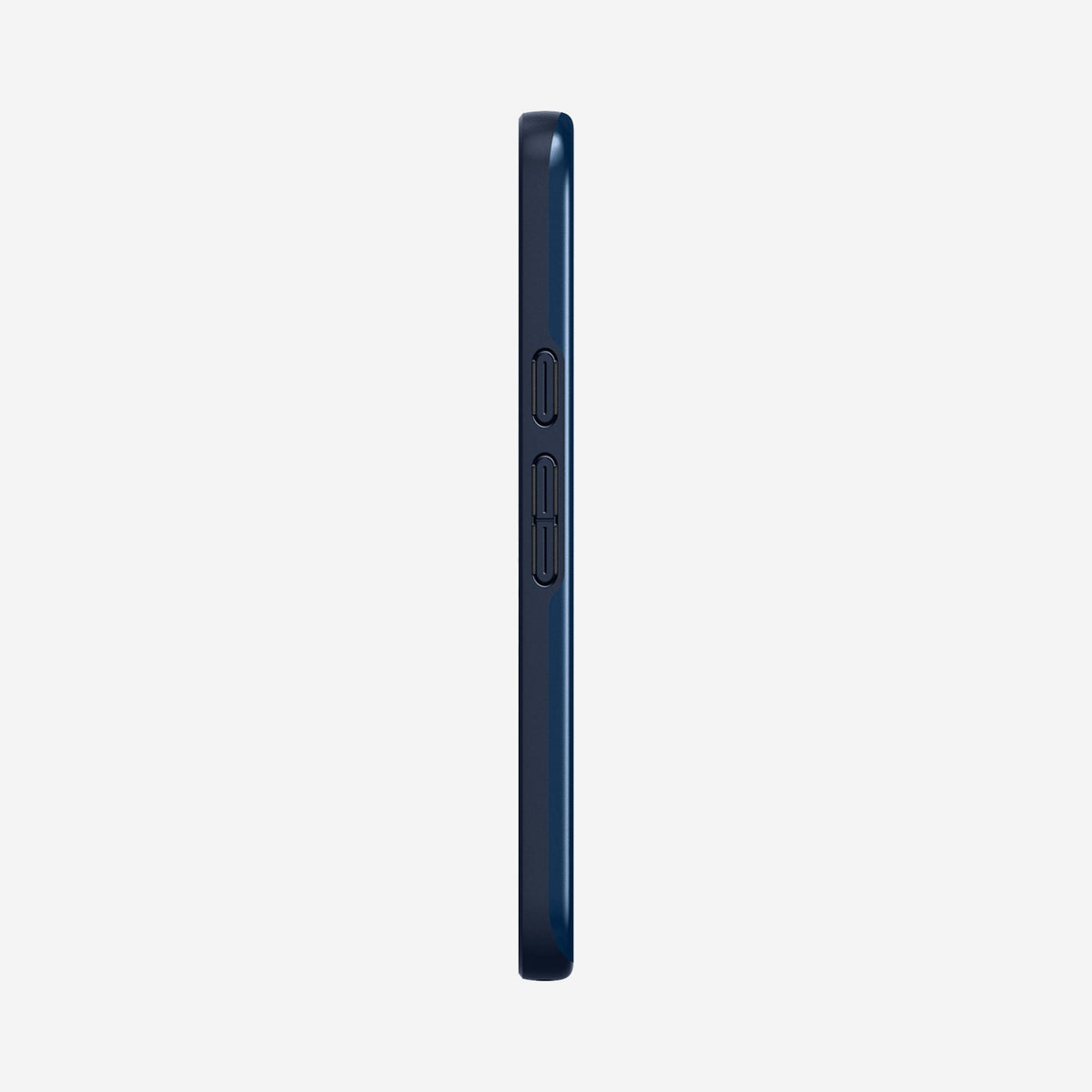 ACS09038 - Pixel 9a Case Thin Fit (MagFit) in Navy Blue showing the side