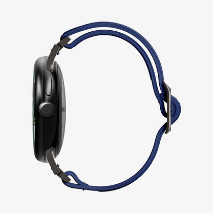 AMP11812 - Pixel Watch 5 (41mm) Lite Fit X Blueberry Navy showing the side
