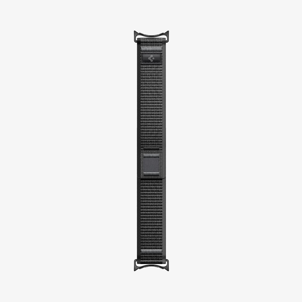 AMP11753 - Pixel Watch 5 (41mm) Athlex Air Active Black Gray full-length view showing the adjustable wraparound band.