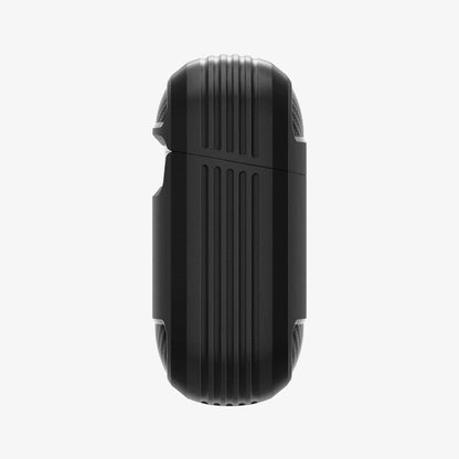 ASD01344 - Pixel Buds 2 Case Rugged Armor in black showing the side