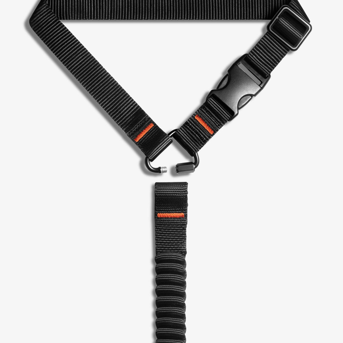 ACP08926 - Pet Car Seatbelt Tether | PS100 in Black showing front