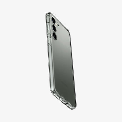 ACS05708 - Galaxy S23 Case Liquid Crystal in crystal clear showing the side and partial back