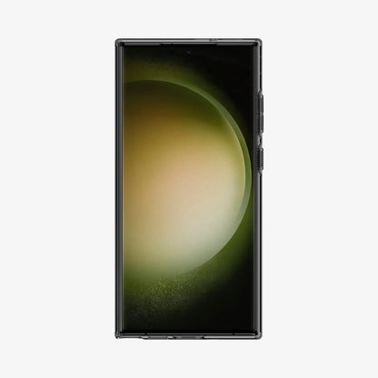 ACS05611 - Galaxy S23 Ultra Case Liquid Crystal in space crystal showing the front