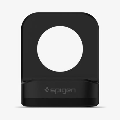 SGP11584 - Apple Watch Night Stand S350 in black showing the front