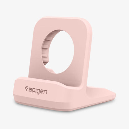 000CD21183 - Apple Watch Night Stand S350 in pink showing the front and partial side
