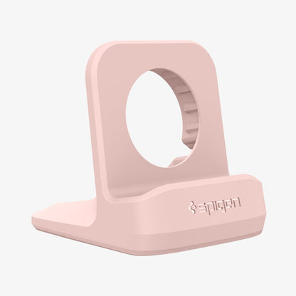 000CD21183 - Apple Watch Night Stand S350 in pink showing the front and side