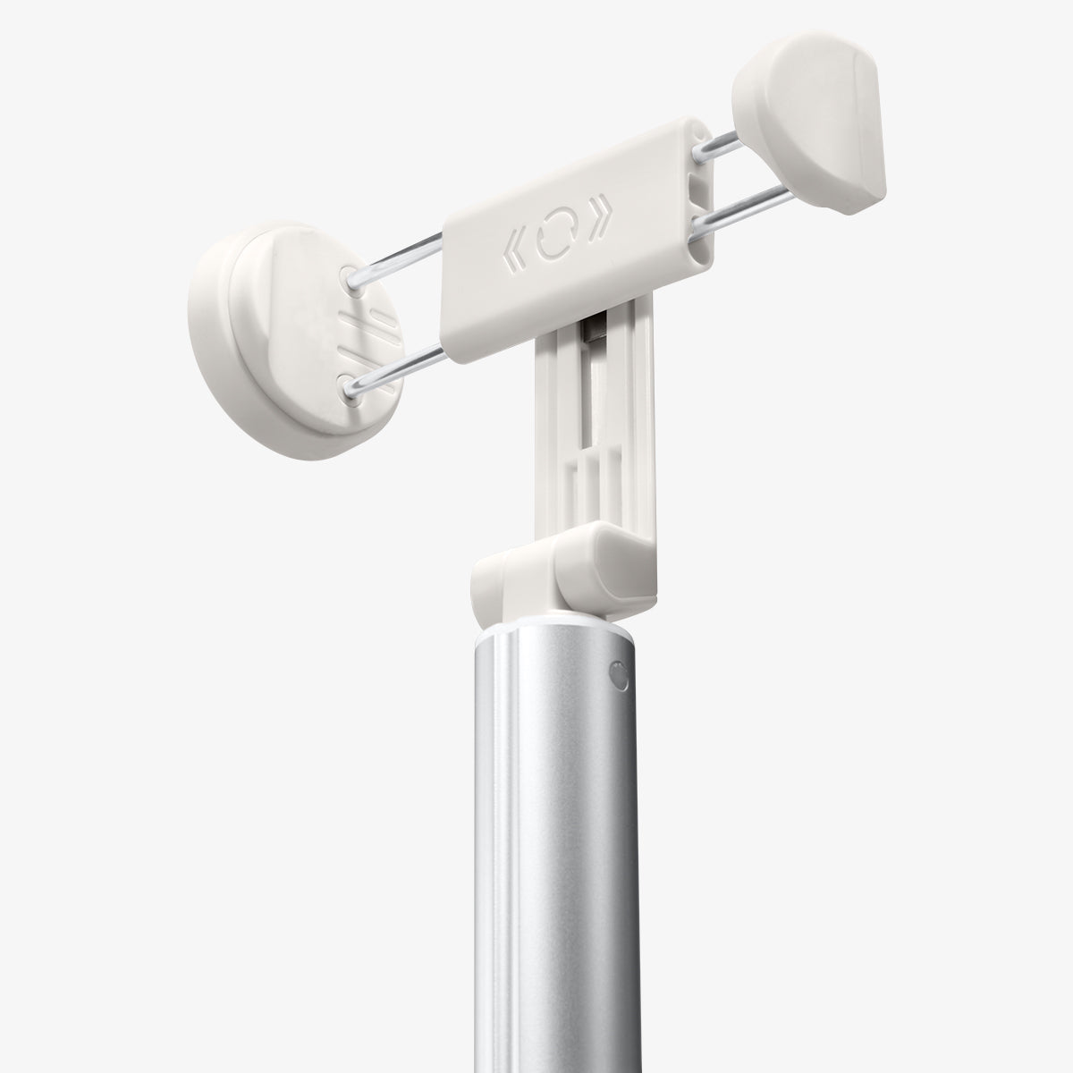 AMP09337 - Tripod Selfie Stick S541W in Dune Beige showing the phone holder extended