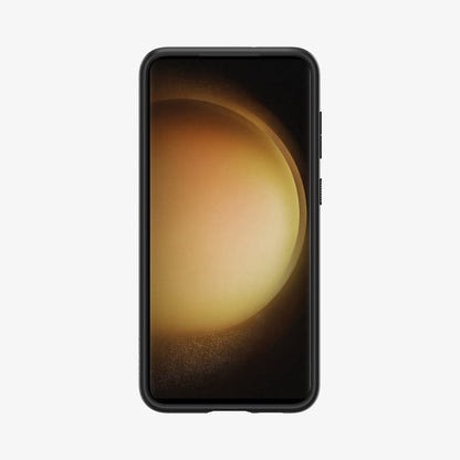 ACS05716 - Galaxy S23 Case Ultra Hybrid in frost black showing the front