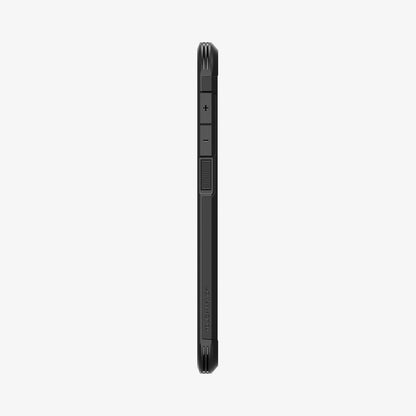 ACS06364 - Galaxy S23 FE Case Tough Armor in black showing the side