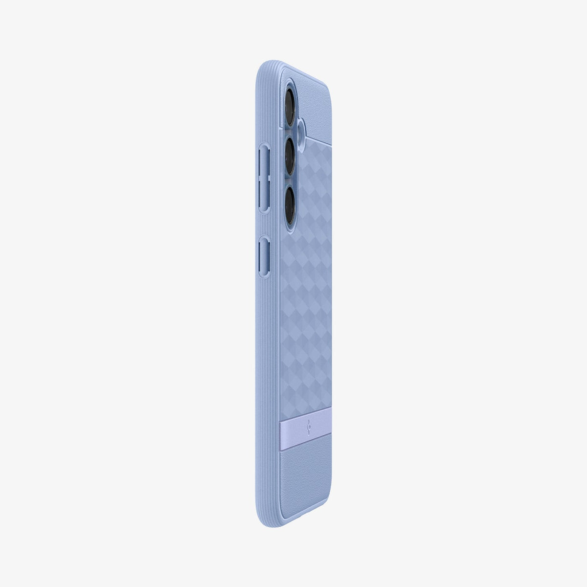 ACS09059 - Galaxy S25 Plus Case Parallax (MagFit) in Purple-ish showing the partial back and side
