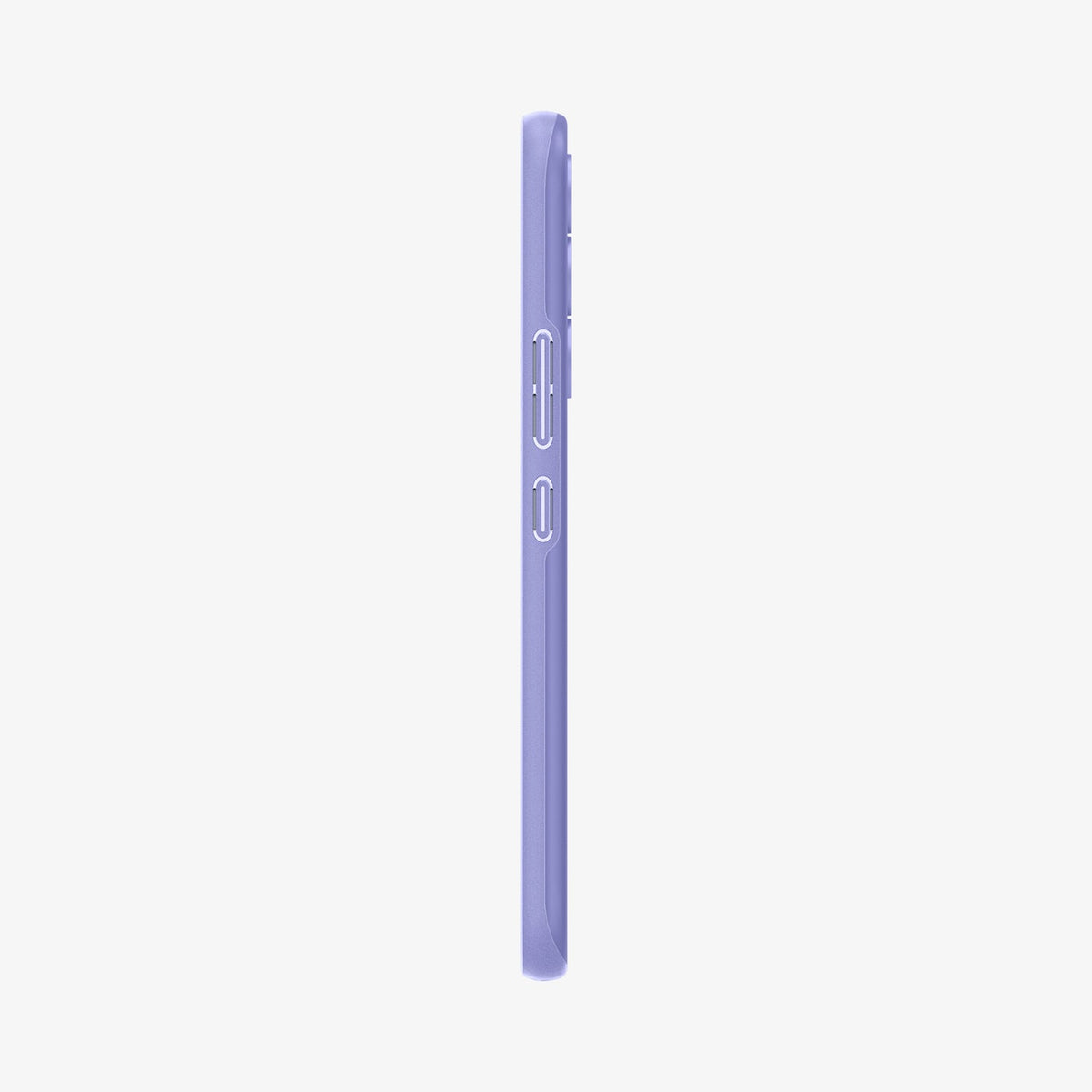 ACS06097 - Galaxy A54 5G Case Thin Fit in Awesome Violet showing the side with side buttons
