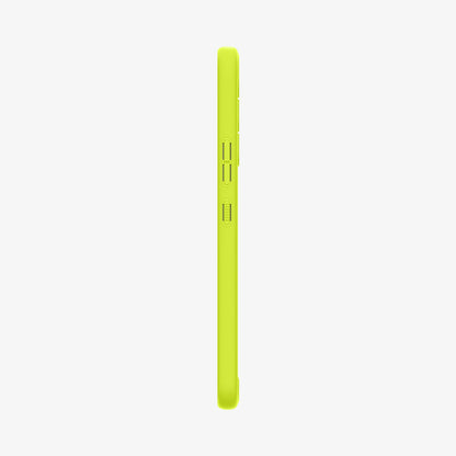 ACS06099 - Galaxy A54 5G Case Ultra Hybrid in Lime showing the side with side buttons
