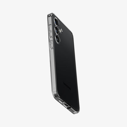 ACS07323 - Galaxy S24 Plus Case Liquid Crystal in Crystal Clear showing the back and partial sides