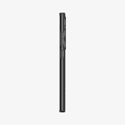 ACS07284 - Galaxy S24 Ultra Case Liquid Crystal in Space Crystal showing the side with side buttons