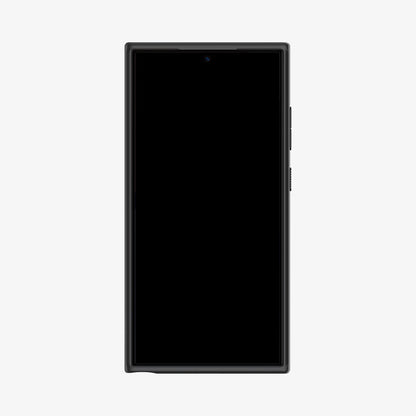 ACS07296 - Galaxy S24 Ultra Case Ultra Hybrid in Frost Black showing the front