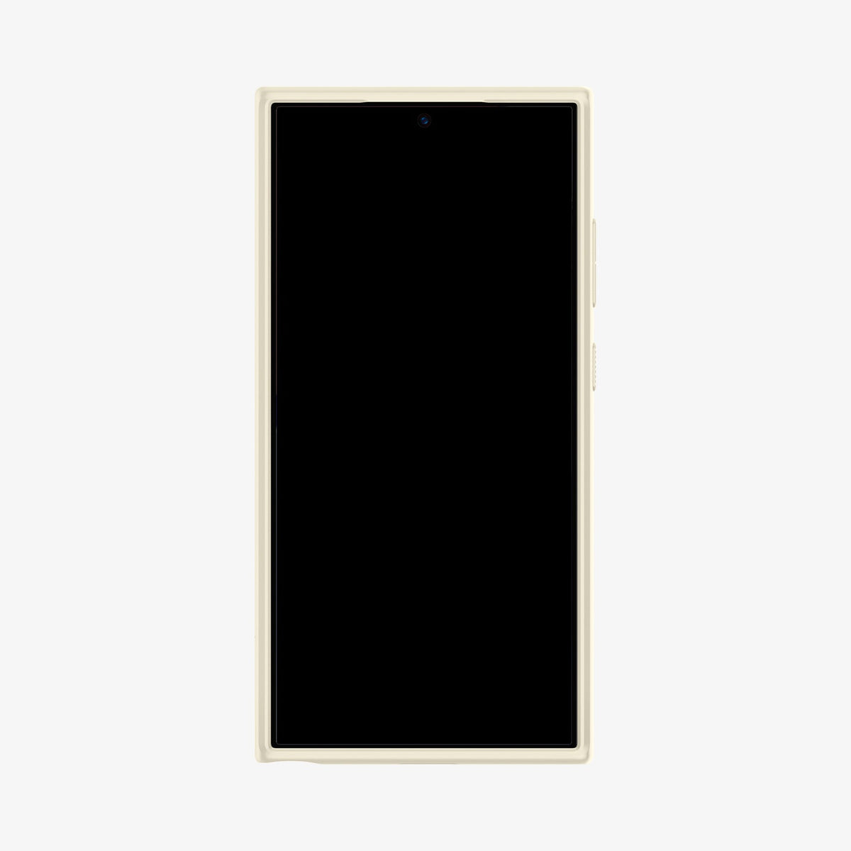 ACS07415 - Galaxy S24 Ultra Case Ultra Hybrid in Mute Beige showing the front