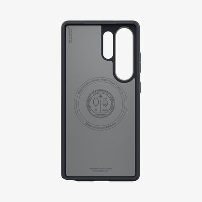 ACS09057 - Galaxy S25 Ultra Case Nano Pop (MagFit) in Black Sesame showing the inner