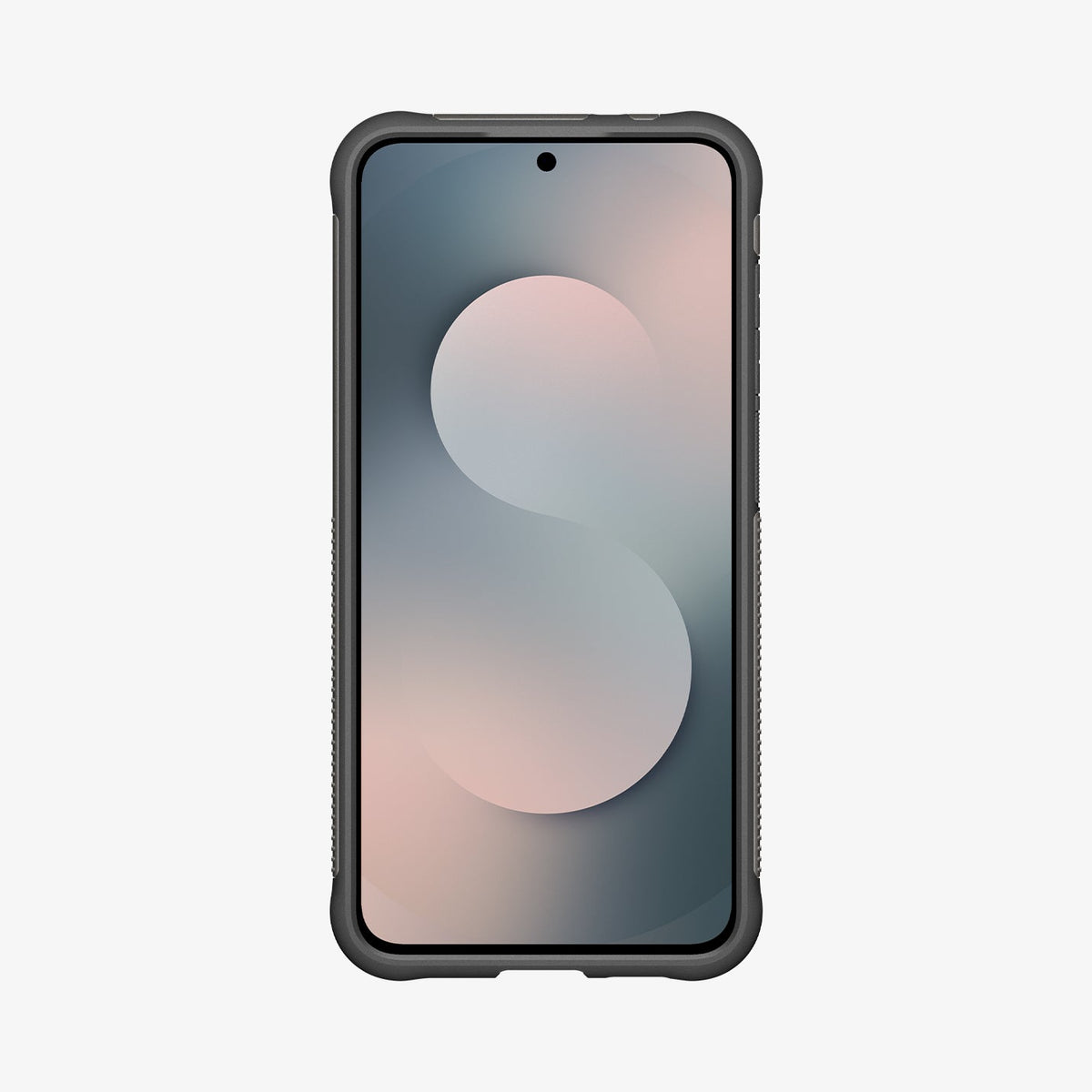 ACS10230 - Galaxy S25 FE Slim Armor (MagFit) in Gunmetal showing the front