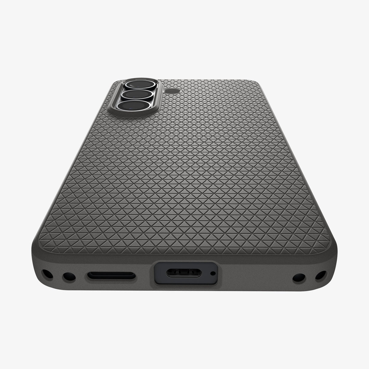 ACS11210 - Galaxy S26 Plus Liquid Air in Marble Gray showing the back