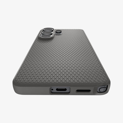 ACS11204 - Galaxy S26 Ultra Liquid Air in Marble Gray showing the back