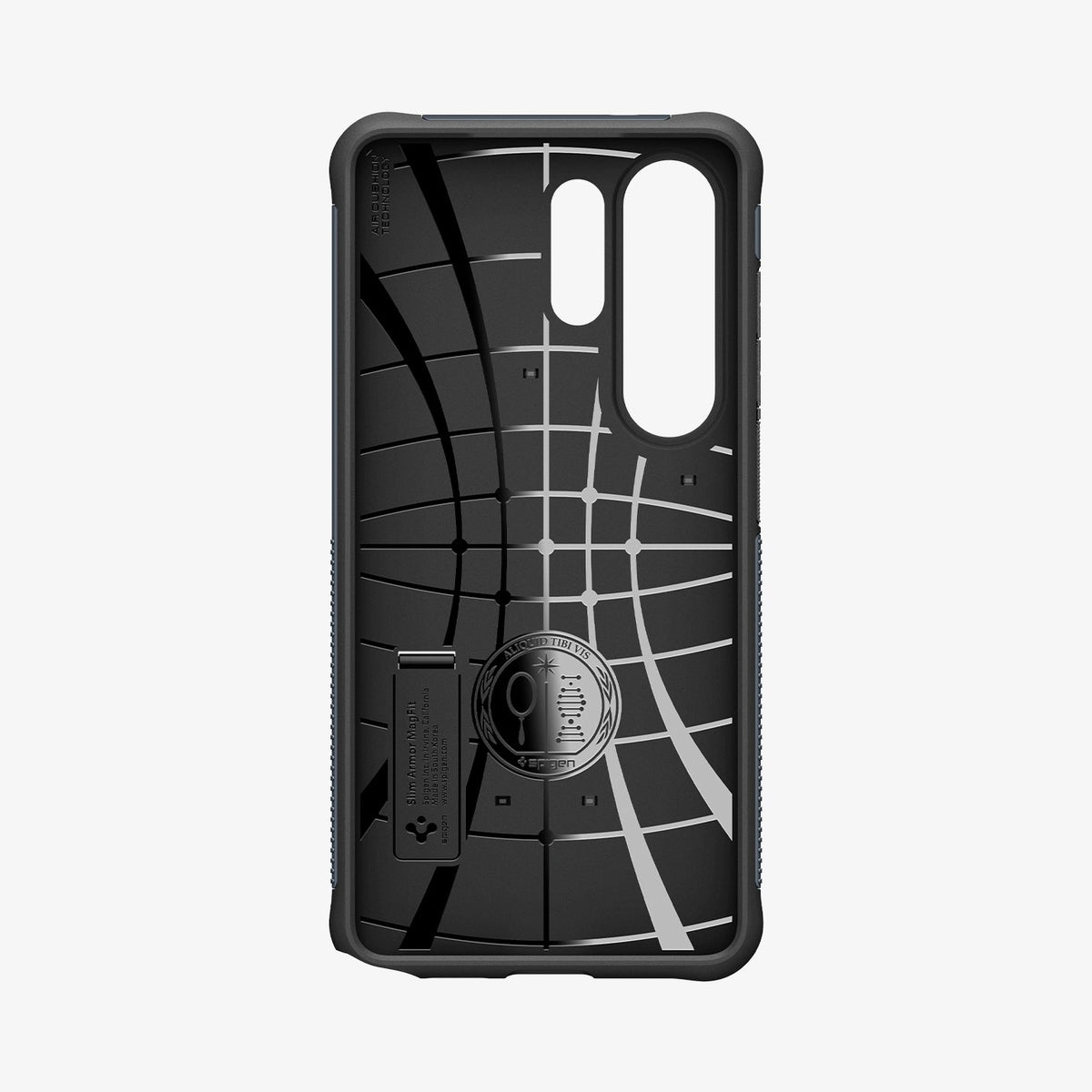 ACS10691 - Galaxy S26 Ultra Slim Armor (Mag Fit) in Metal Slate showing inside