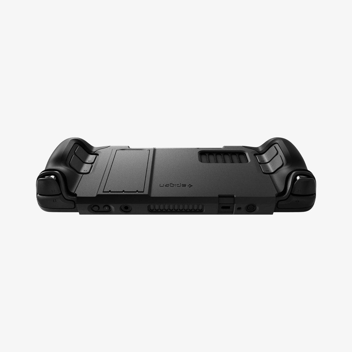 ACS06040 - Steam Deck Case Thin Fit Pro in black showing the back and top