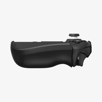 ACS06040 - Steam Deck Case Thin Fit Pro in black showing the side