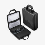 AFA09372 - Starlink Mini Carrying Case in black showing the front, side and inside