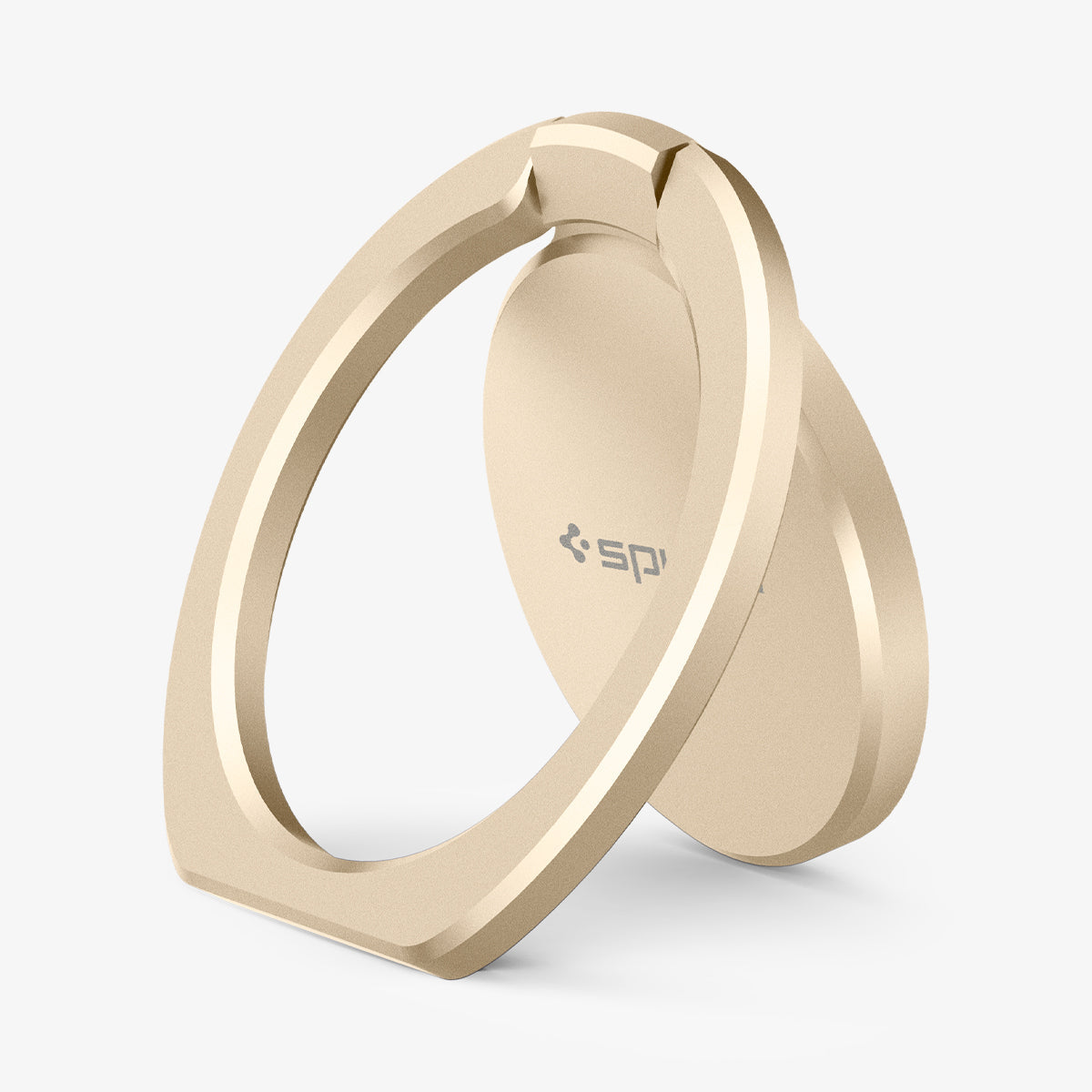 000SR24437 - Style Ring 360 in champagne gold showing the front and side