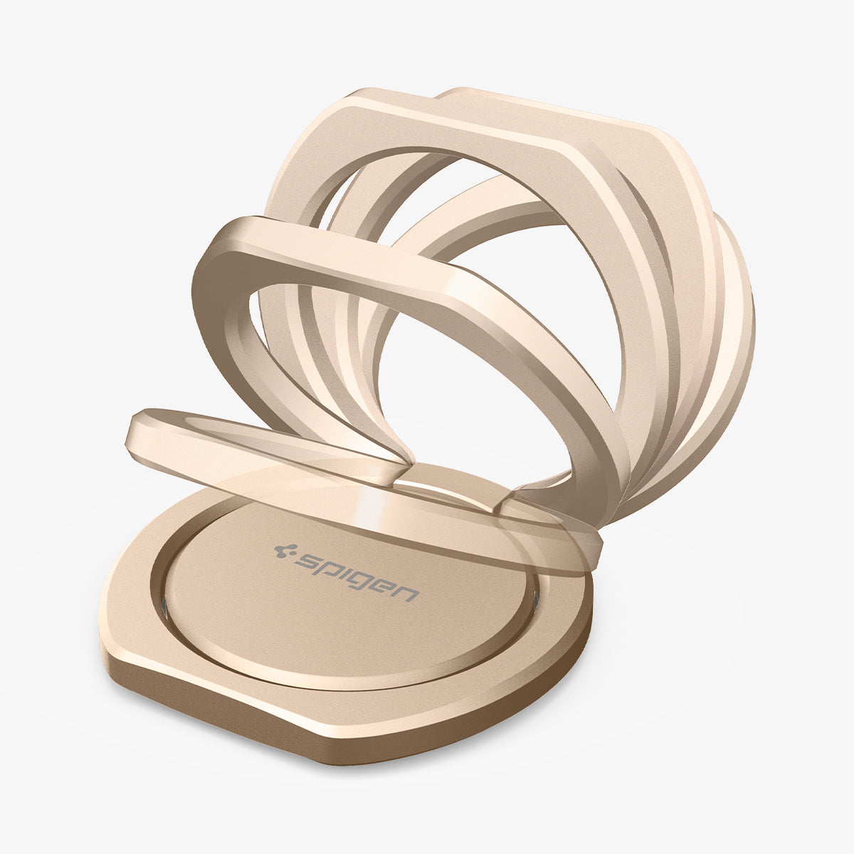 000SR24437 - Style Ring 360 in champagne gold showing the multiple angles available