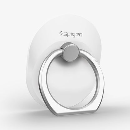 SGP11760 - Style Ring in white showing the front and partial side