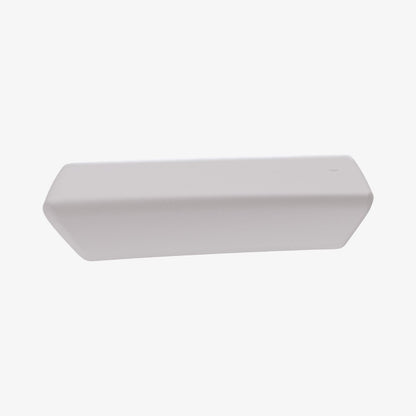 ACP12200 - Tesla Model Armrest Cover TO240H in Zen Gray showing a side view of the armrest cover with its raised profile and curved edges.