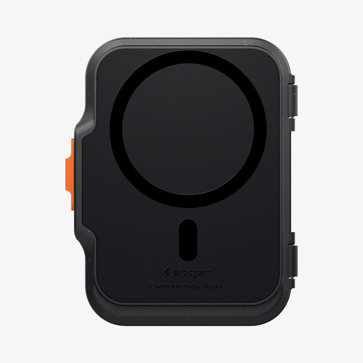 AFA07617 - MagSafe Card Holder Tintap (MagFit) in Black showing the back