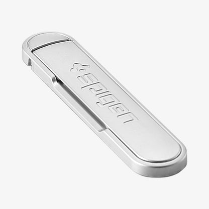 000EM20634 - U100 Universal Kickstand (Metal) in silver showing the front and side