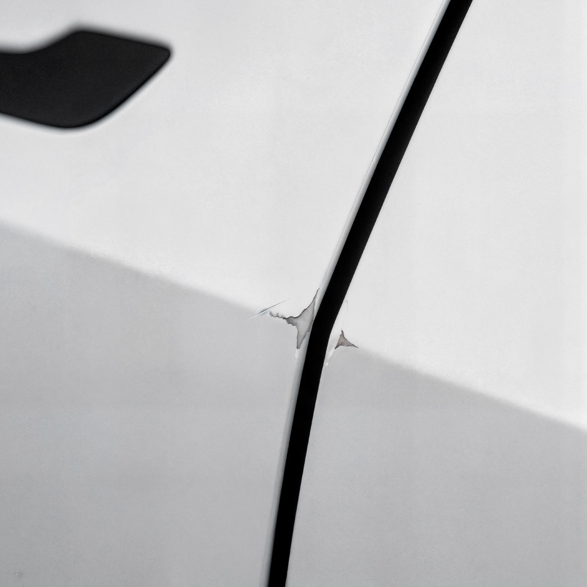 ACP10400 - Garage Wall Protector | WP100ㅍ showing the vehicle with the paint scuffing