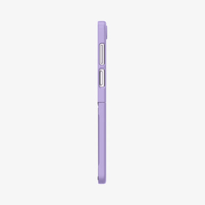 ACS06232 - Galaxy Z Flip 5 Case AirSkin in rose purple showing the side with volume controls