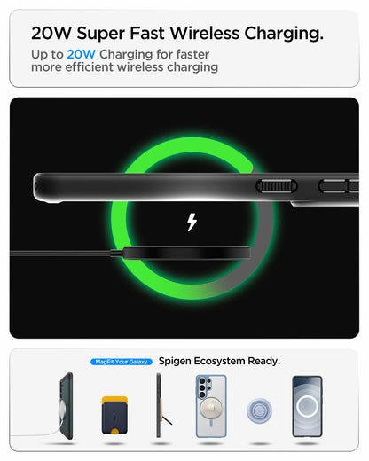 ACS11043 - Showing the 20W Super Fast Wireless charging. Up to 20W charging for faster more efficient wireless charging