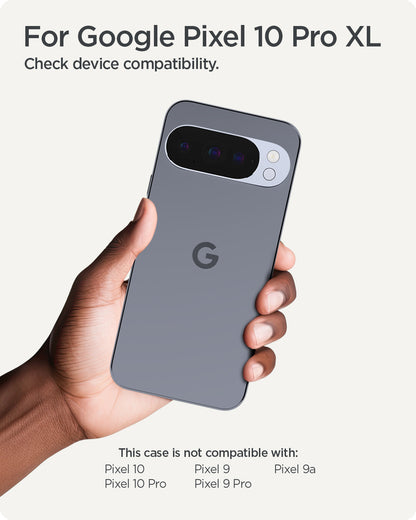 ACS09734 - Pixel 10 Pro XL Case Nano Pop (MagFit) in blueberry navy showing the compatibility. Only compatible for the Pixel 10 Pro XL