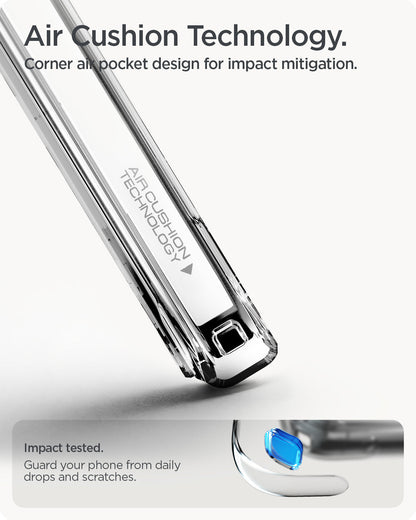 ACS09727 - Pixel 10 Pro XL Case Ultra Hybrid Neo One (MagFit) showing the air cushion technology. Corner air pocket design for impact mitigation