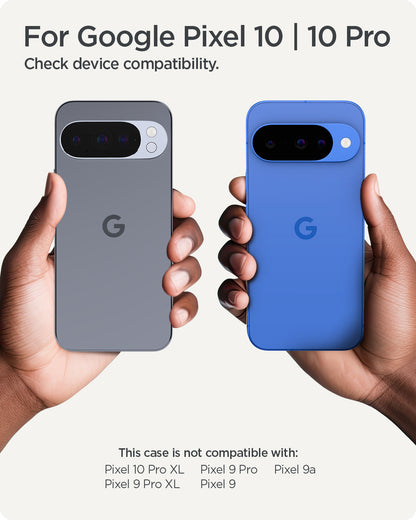 ACS09711 - Pixel 10 Pixel 10 Pro Case Nano Pop (MagFit) in blueberry navy showing the compatibility. Only compatible for the Pixel 10 Pixel 10 Pro