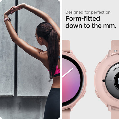 ACS00818 - Galaxy Watch Active 2 (44mm) Case Liquid Air in pink gold designed for perfection. form fitted down to the mm.