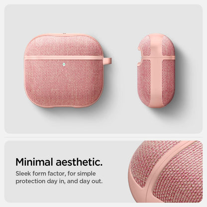 ACS08649 - AirPods 4 Pro / AirPods 4 Case Urban Fit in Rose Gold showing the minimal aesthetic. Sleek form factor, for simple protection day in, and day out