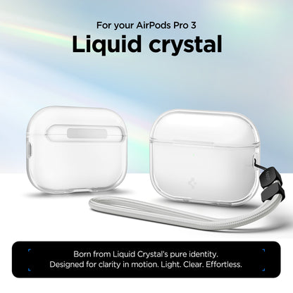 ACS10019 - AirPods Pro 3 Liquid Crystal in Crystal Clear showing for your air pods pro 3 liquid crystal.