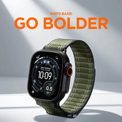 AMP10142 - Apple Watch 10/11 (46mm) WBF0 in Green showing the front and inner back