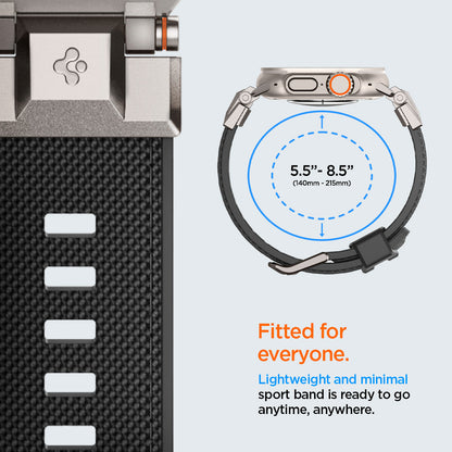 AMP06065 - Apple Watch Series DuraPro Armor Watch Band lightweight and minimal sport band is ready to go anytime, anywhere.