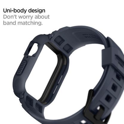ACS00819 - Apple Watch Series (Apple Watch (45mm)) Case Rugged Armor Pro in charcoal gray uni-body design. Don't worry about band matching.